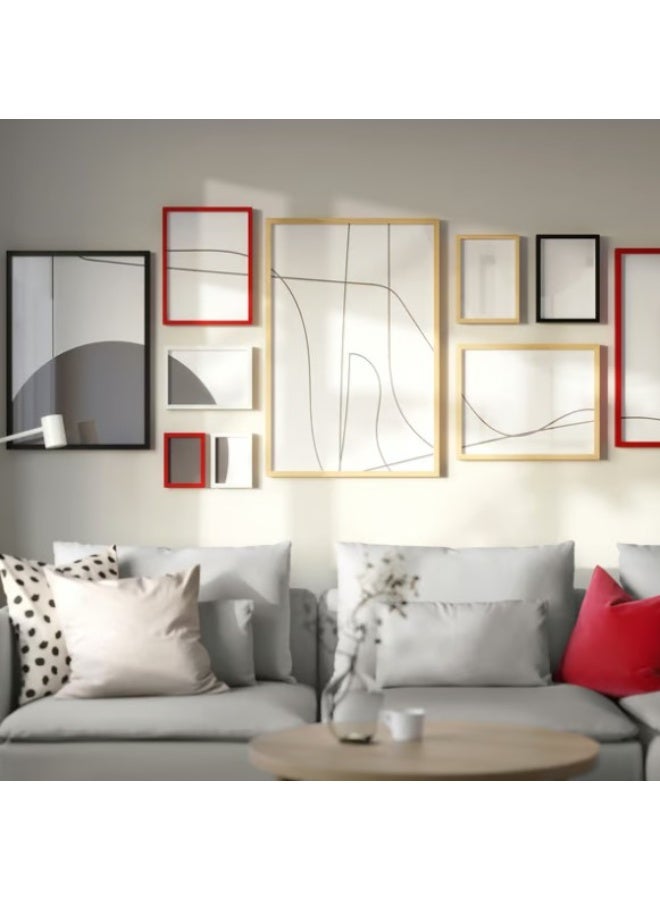 إطار، بتأثير خشب البلوط، 40 × 50 سم - Image 5